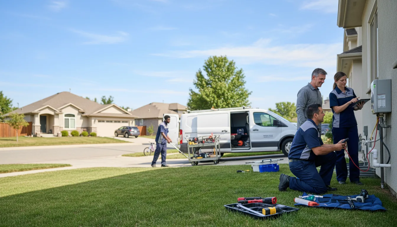 Tankless water heater service in Charleston, TN